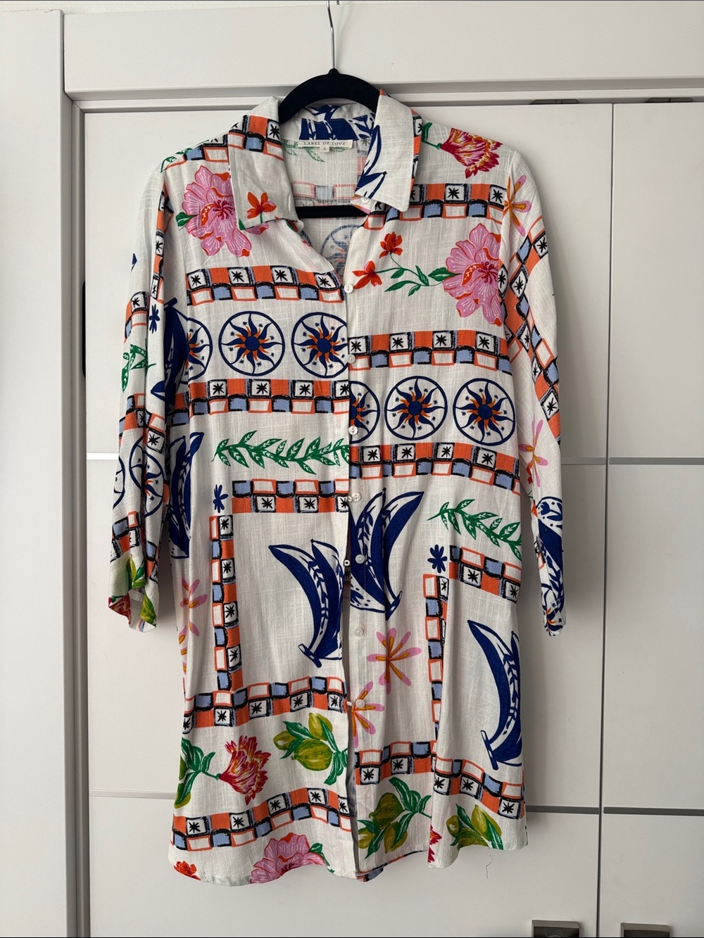 Button up Beach Coverup